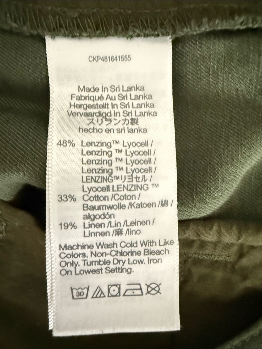 Madewell Harlow Wide Leg Pants Dark Forest Green - Picture 9 of 9